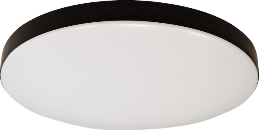 LED taklampa MAYA LED/36W/230V Ø 50 cm svart