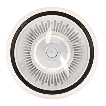 LED Dimbar taklampa med fläkt GEMMA LED/37W/230V vit + fjärrkontroll
