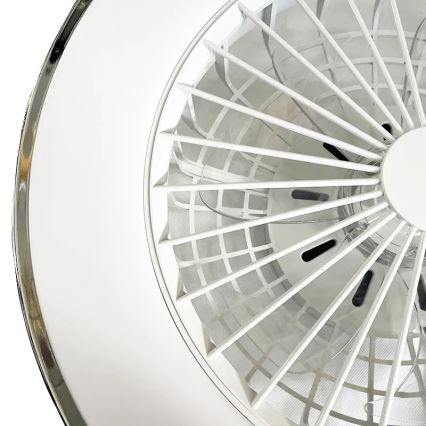 LED Dimbar taklampa med fläkt OPAL LED/48W/230V 3000-6500K + fjärrkontroll