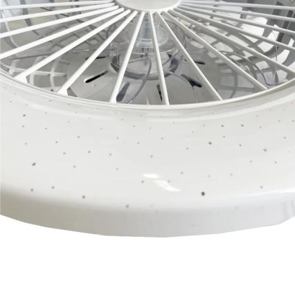 LED Dimbar taklampa med fläkt STAR LED/48W/230V 3000-6500K + fjärrkontroll