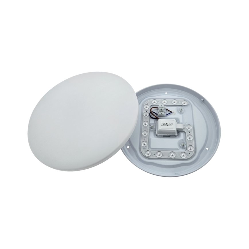 LED-taklampa med rörelsesensor LENA LED/12W/230V, Ø 25,7 cm, vit