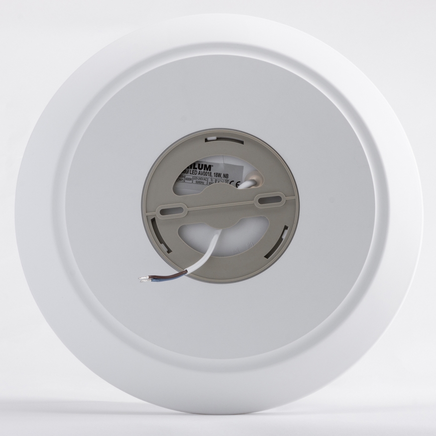 LED taklampa med sensor AVESTA LED/18W/230V 4000K IP54