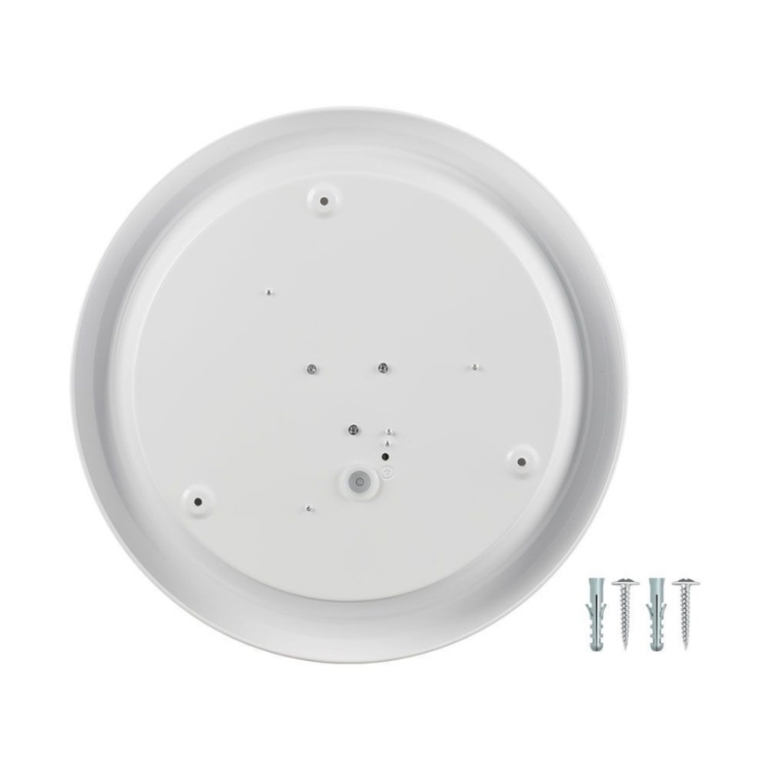 LED taklampa med sensor SAMSUNG CHIP LED/12W/230V 3000/4000/6000K diameter 29 cm vit
