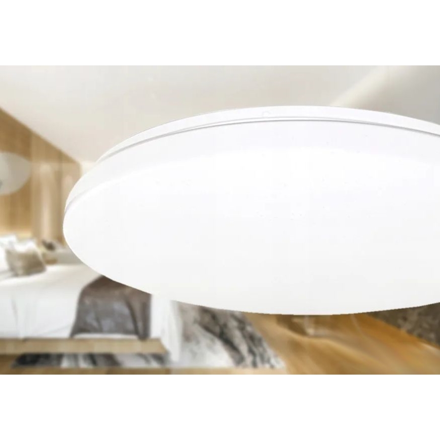 LED taklampa med motion och dusk sensor LED/24W/230V 4000K diameter 32,5 cm vit