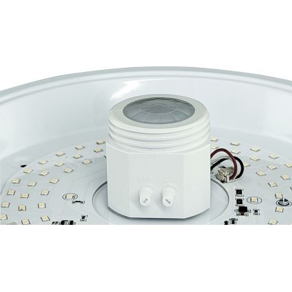 LED taklampa med sensor och nödmodul MANA LED/16W/230V 4000K