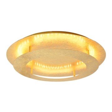 LED taklampa MERPLE LED/18W/230V gyllene 