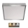 LED taklampa NEXXO LED/28,5W/230V 3000/3500/4000K 30x30 cm matt krom