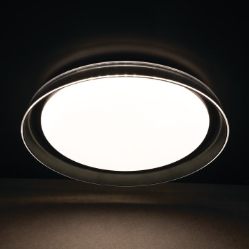 LED taklampa NIFU LED/17,8W/230V diameter 43 cm vit/svart