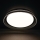 LED taklampa NIFU LED/17,8W/230V diameter 43 cm vit/svart