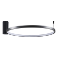 LED taklampa NOEMI LED/20W/230V 4000K diameter 50 cm svart