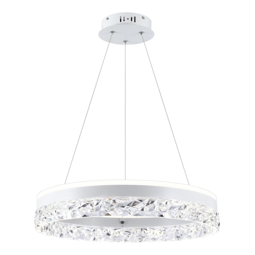 LED Taklampa på kabel FROZI LED/32W/230V diam. 50 cm vit