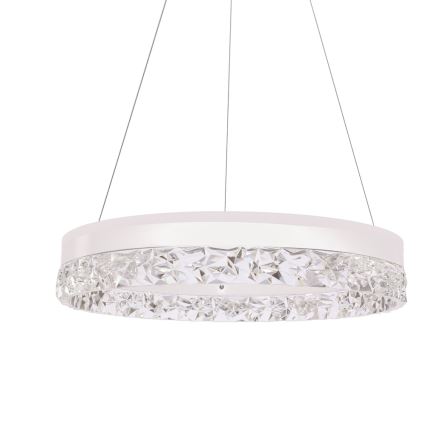 LED Taklampa på kabel FROZI LED/32W/230V diam. 50 cm vit