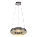 LED Taklampa på lina JESI LED/35W/230V 3000K Ø 40 cm silver