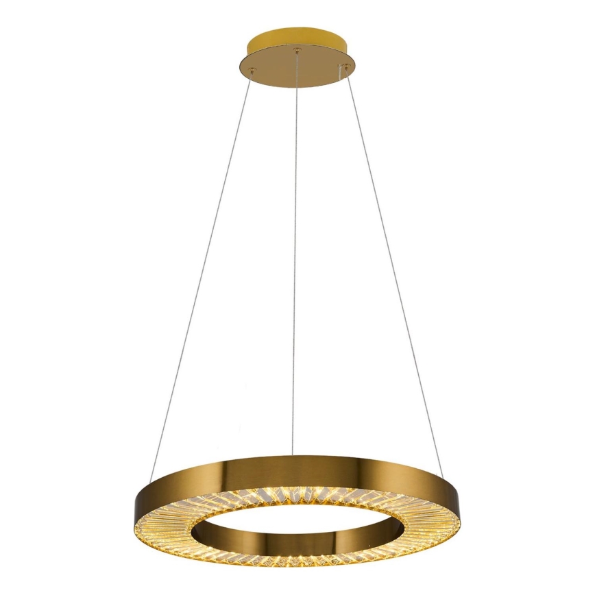 LED Taklampa på lina JESI LED/35W/230V 3000K Ø 60 cm brons