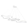 LED Taklampa på snöre DUPLE ARTISAN LED/80W/230V 6500K vit