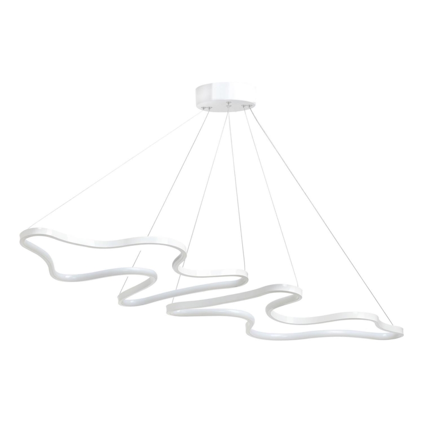 LED Taklampa på snöre DUPLE ARTISAN LED/80W/230V 6500K vit