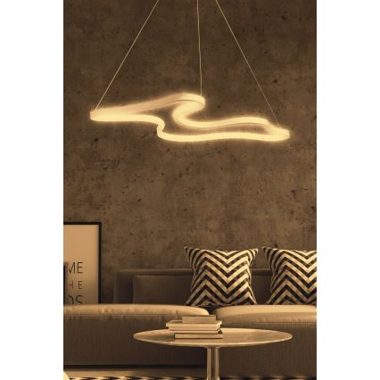 LED Taklampa på vajer ARTISAN LED/36W/230V 4000K vit