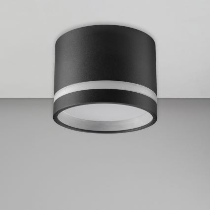 LED taklampa PARIS 1xGX53/6W/230V svart