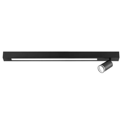 LED taklampa PARIS LED/24W/230V + 1xGU10/10W svart