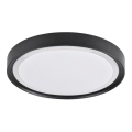 LED taklampa PERSE LED/15W/230V svart