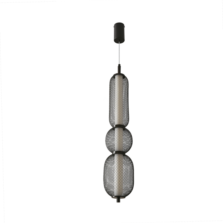 LED Taklampa PUMA LED/15W/230V Ø 14 cm svart