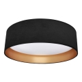 LED taklampa RONDO LED/18W/230V svart