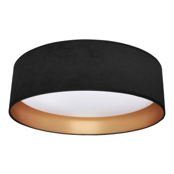 LED taklampa RONDO LED/18W/230V svart