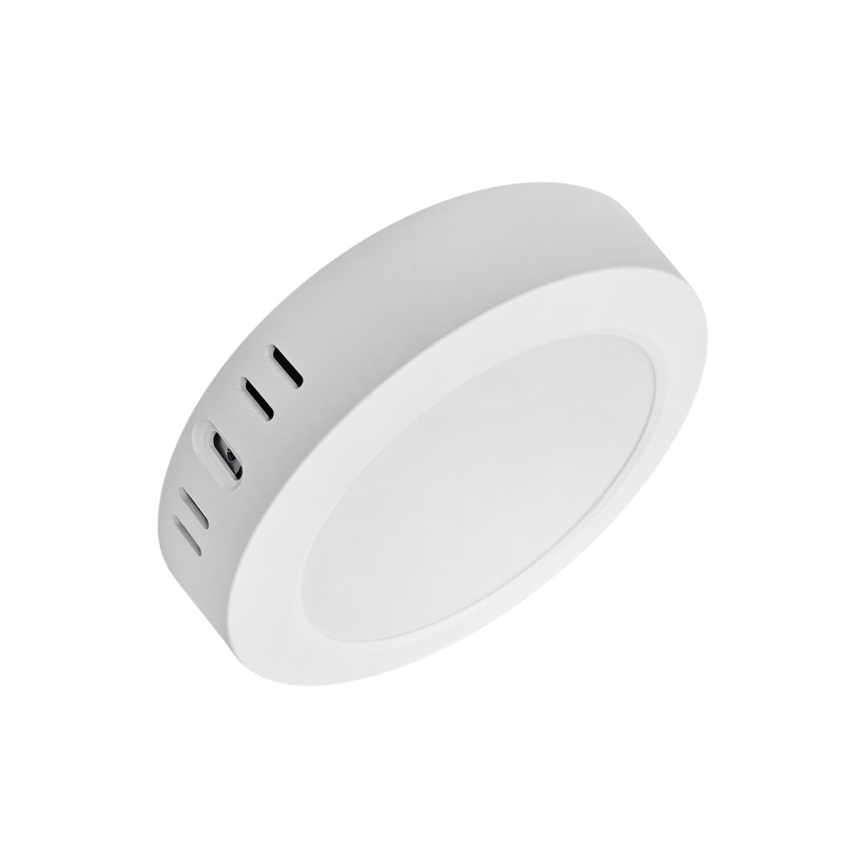 LED taklampa ROUND LED/12W/230V 4000K diameter 16,7 cm vit