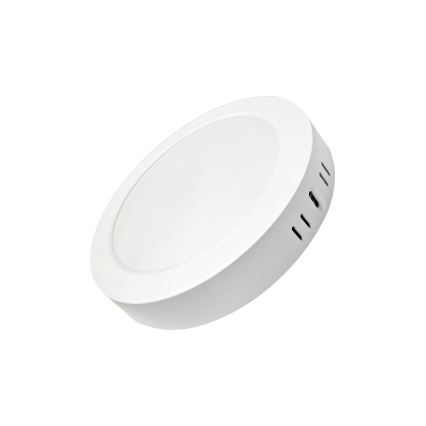 LED taklampa ROUND LED/18W/230V 4000K diameter 21,5 cm vit