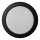 LED taklampa ROUND LED/18W/230V 4000K diameter 21,7 cm svart
