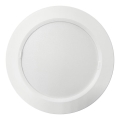 LED taklampa ROUND LED/6W/230V 4000K diameter 12,1 cm vit