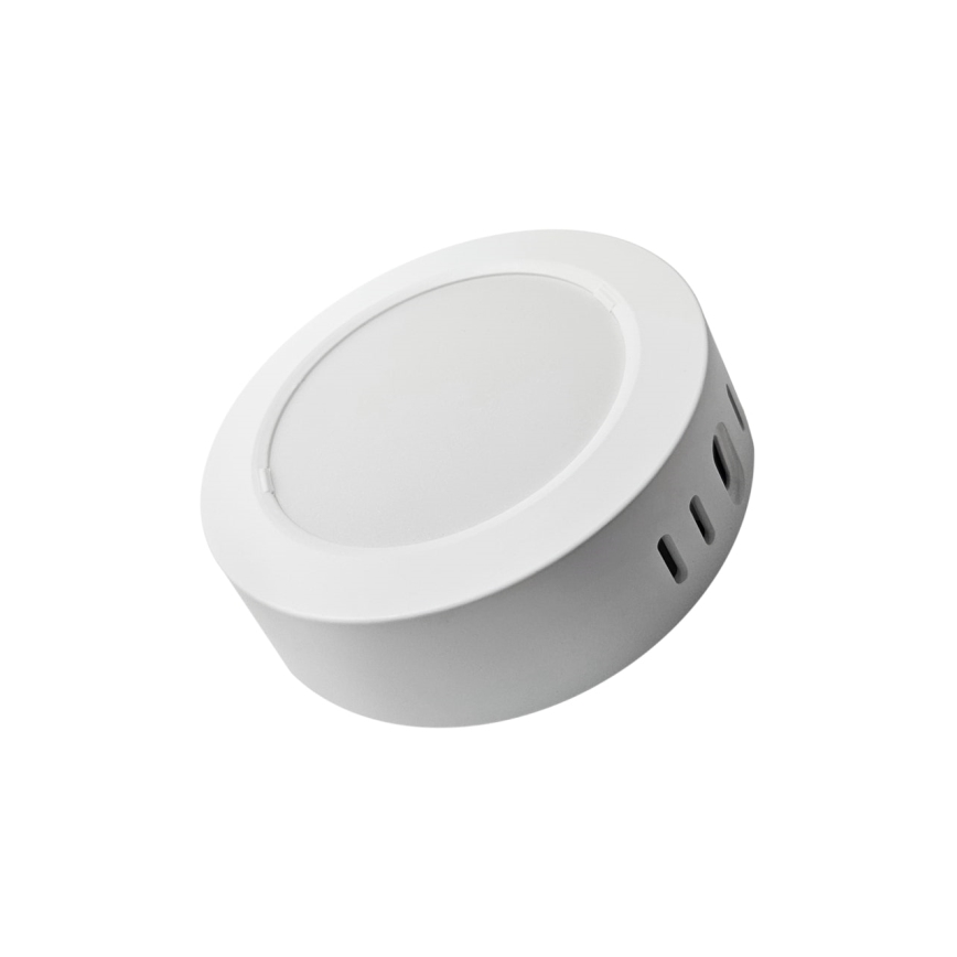 LED taklampa ROUND LED/6W/230V 4000K diameter 12,1 cm vit