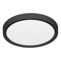 LED taklampa SALY LED/32W/230V 3000/4000/6000K diameter 40 cm IP40 svart