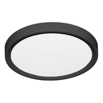 LED taklampa SALY LED/32W/230V 3000/4000/6000K diameter 40 cm IP40 svart