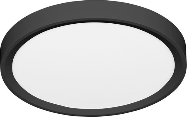 LED taklampa SALY LED/40W/230V 3000/4000/6000K diameter 50 cm IP40 svart