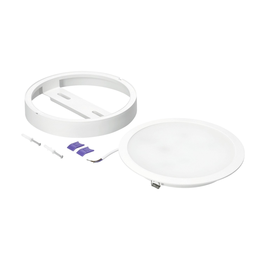 LED taklampa SIGARO CIRCLE LED/18W/230V 4000K IP40