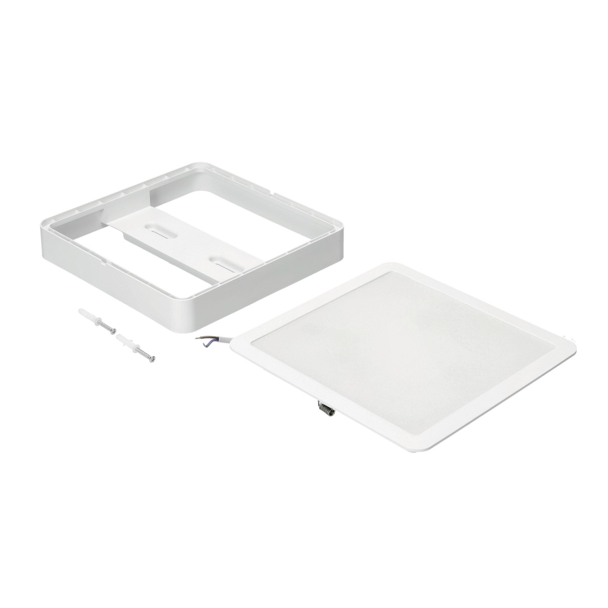 LED taklampa SIGARO SQUARE LED/24W/230V 4000K IP40