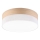 LED taklampa SIRJA WOOD LED/36W/230V diameter 45 cm vit/ek