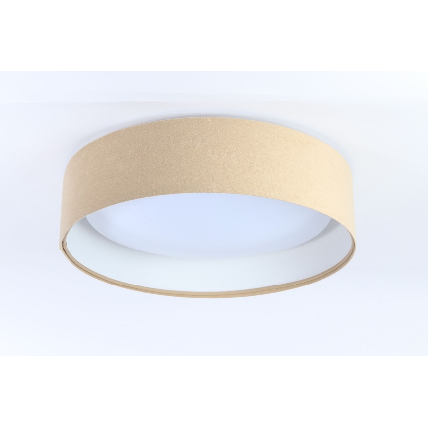 LED ljusreglerad taklampa SMART GALAXY LED/24W/230V diameter 45 cm 2700-6500K Wi-Fi Tuya beige/vit + fjärrkontroll