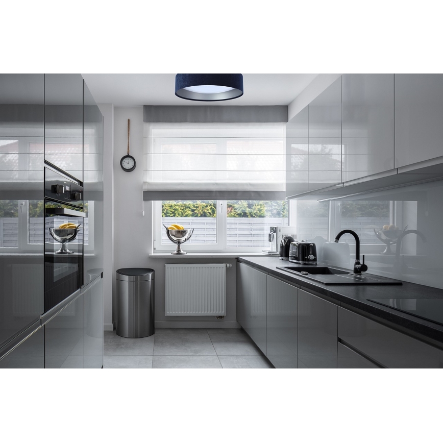 LED ljusreglerad taklampa SMART GALAXY LED/24W/230V diameter 45 cm 2700-6500K Wi-Fi Tuya blå/silver + fjärrkontroll