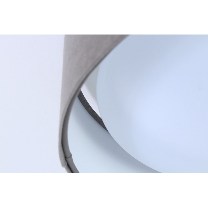LED ljusreglerad taklampa SMART GALAXY LED/24W/230V diameter 45 cm 2700-6500K Wi-Fi Tuya grå/vit + fjärrkontroll