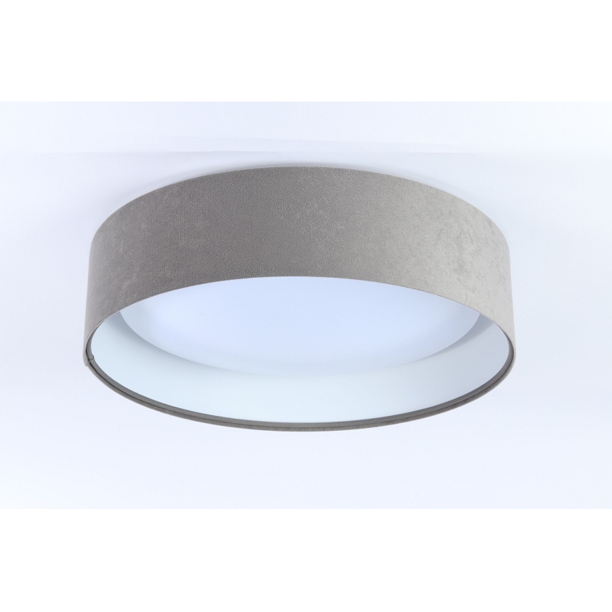 LED ljusreglerad taklampa SMART GALAXY LED/24W/230V diameter 45 cm 2700-6500K Wi-Fi Tuya grå/vit + fjärrkontroll