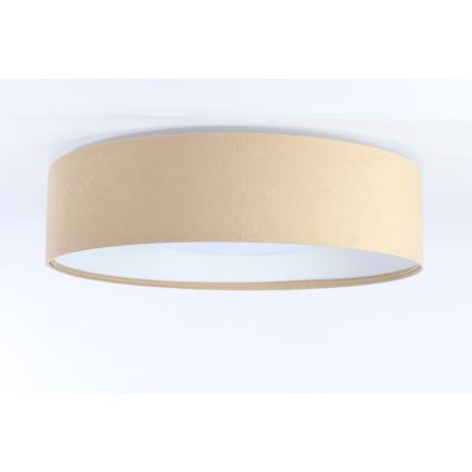 LED ljusreglerad taklampa SMART GALAXY LED/36W/230V diameter 55 cm 2700-6500K Wi-Fi Tuya beige/vit + fjärrkontroll
