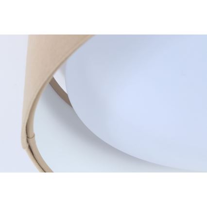 LED ljusreglerad taklampa SMART GALAXY LED/36W/230V diameter 55 cm 2700-6500K Wi-Fi Tuya beige/vit + fjärrkontroll