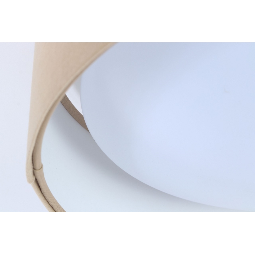 LED ljusreglerad taklampa SMART GALAXY LED/36W/230V diameter 55 cm 2700-6500K Wi-Fi Tuya beige/vit + fjärrkontroll