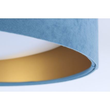 LED ljusreglerad taklampa SMART GALAXY LED/36W/230V diameter 55 cm 2700-6500K Wi-Fi Tuya blå/guld + fjärrkontroll
