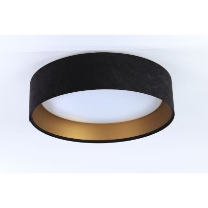 LED ljusreglerad taklampa SMART GALAXY LED/36W/230V diameter 55 cm 2700-6500K Wi-Fi Tuya svart/guld + fjärrkontroll