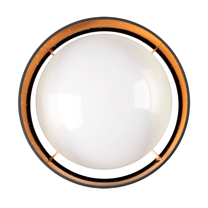 LED taklampa TULUZA LED/18W/230V diameter 32 cm svart
