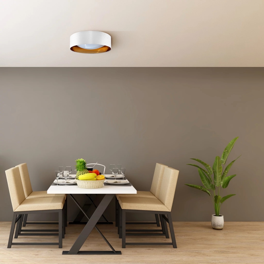 LED taklampa TULUZA LED/18W/230V diameter 32 cm vit