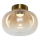 LED taklampa VASO LED/4W/230V diameter 18 cm guld/rökig
